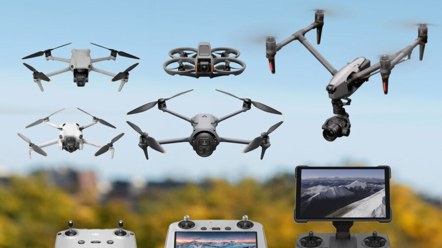 dji drones and controllers for 2025