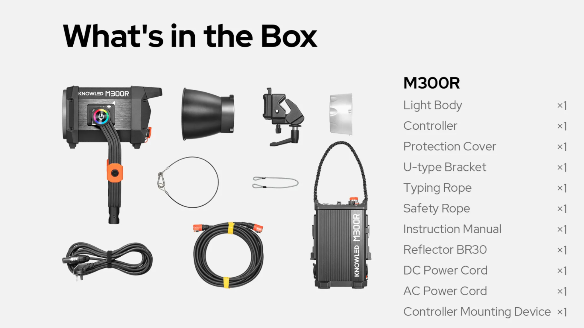 Godox KNOWLED M300R RGBWW LED Light Announced | CineD