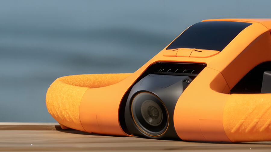 The HOVERAir AQUA built-in camera