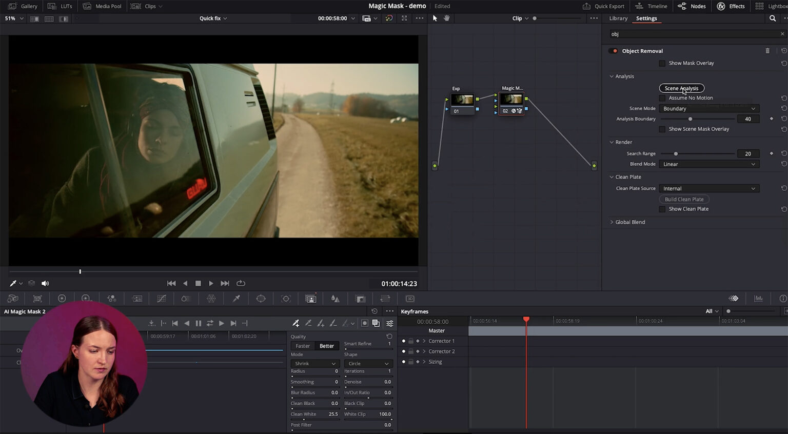 Quick Fix – Everyday AI Masking Applications in Post-Production | CineD