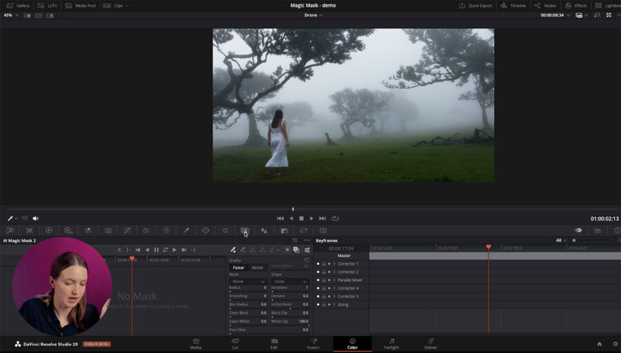 Quick Fix – Everyday AI Masking Applications in Post-Production | CineD