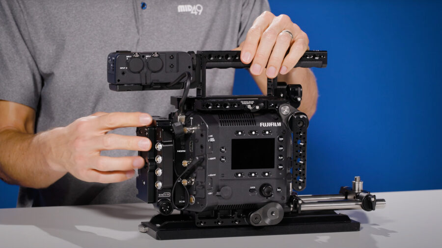 MID49 Tascam CA-XLR2d mounting bracket