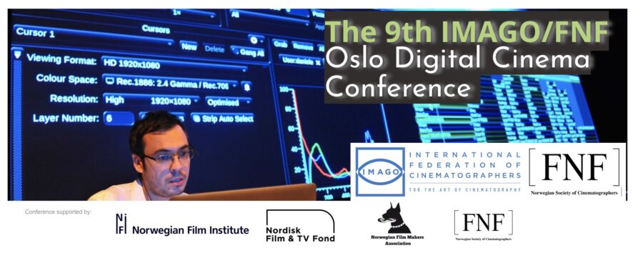 Oslo Digital Cinema Conference banner