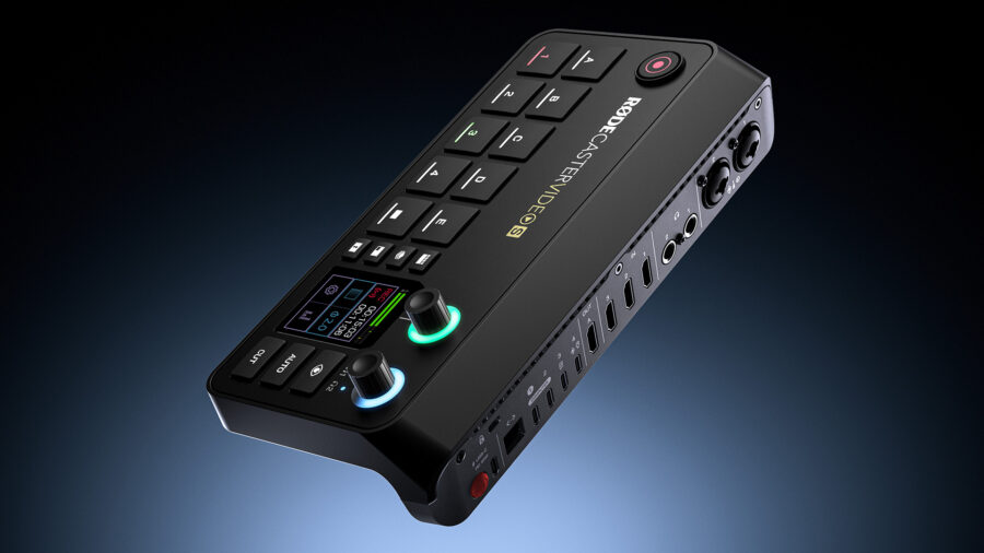 Back of the RØDECaster Video S