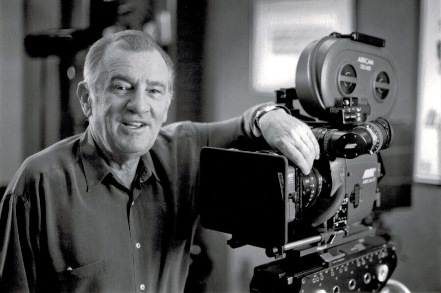 Otto Nemenz with an ARRICAM. Part of the Otto Nemenz obituary