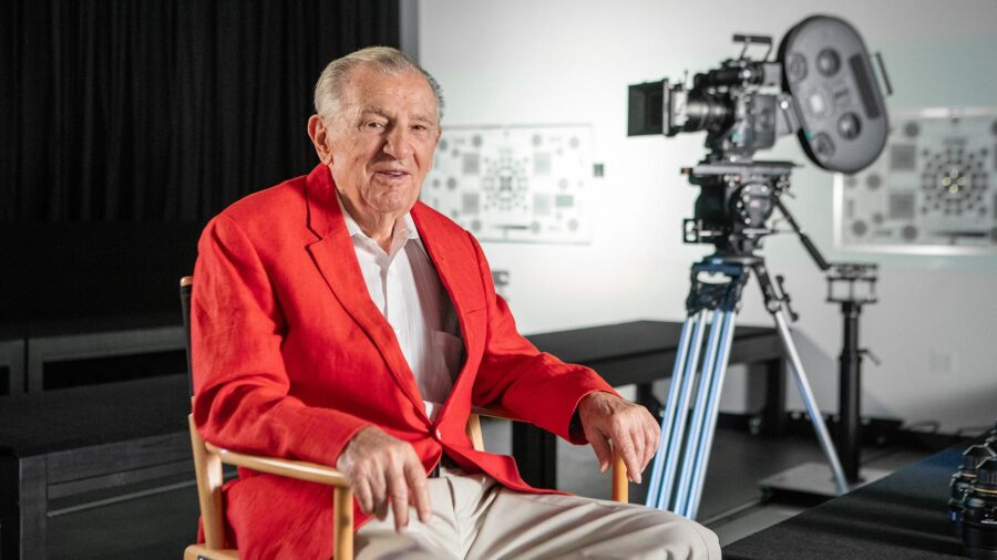 Otto Nemenz at his interview for ZEISS in 2023. Part of CineD's Otto Nemenz obituary. 