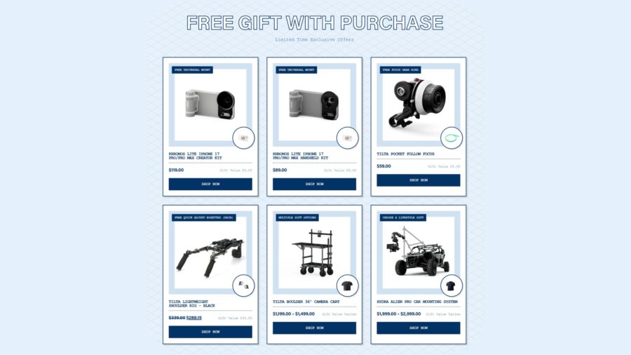 Gift with purchase