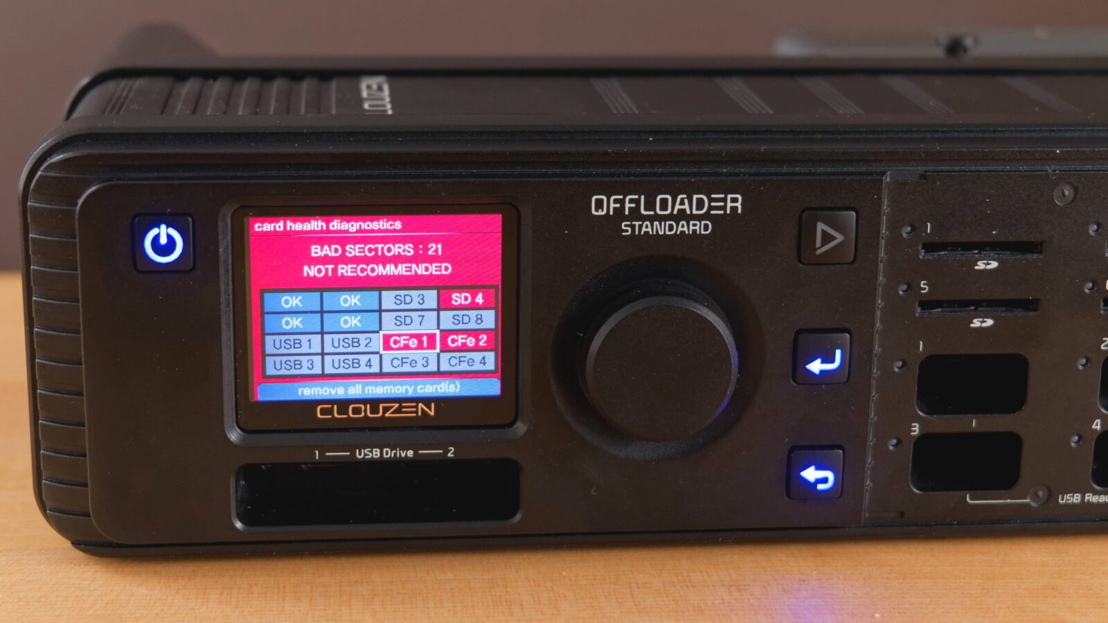 ClouZen OFFLOADER 16X Review - Copying Footage With Peace of Mind and ...