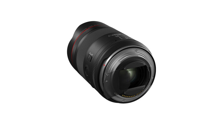 Back of the Canon RF 14mm F/1.4 L VCM