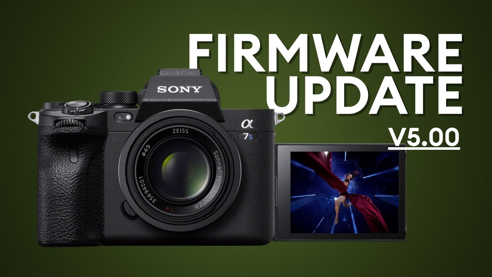 ソニーがa7S IIIのファームウェアバージョン 5.00 をリリース : オート 