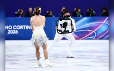 How a Former Ice Dancer Became Olympic Figure Skating's First On-Ice Camera Operator