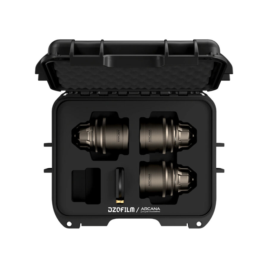 DZOFILM Arcana 1.5x anamorphic 3-lens set