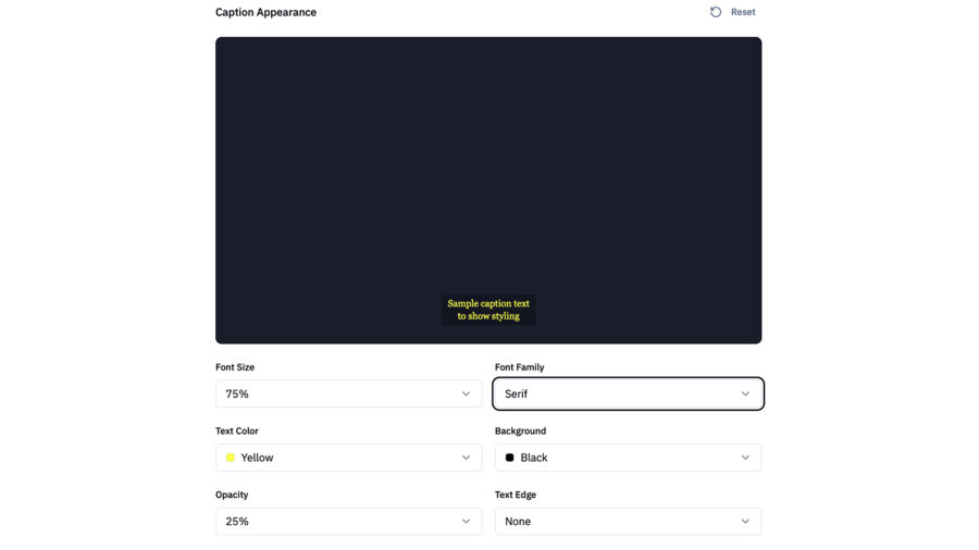 Customize subtitles after upload