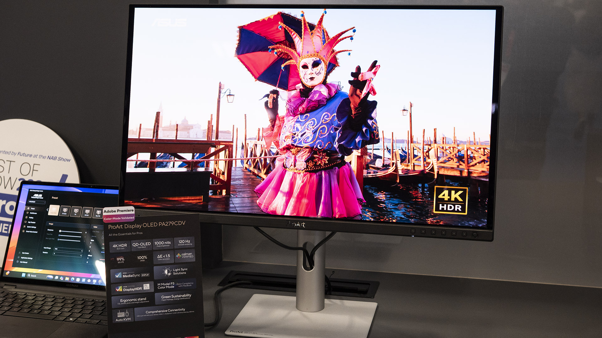 ASUSがProArt PA279CDV モニターを公開 ー 4K QD-OLED、1,000ニットの 