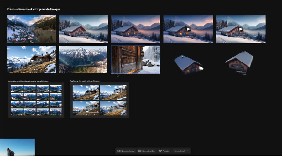 Adobe Firefly pre-visualize