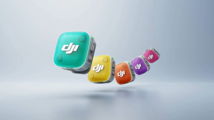DJI Mic Mini 2 additional multi-color covers sold separately