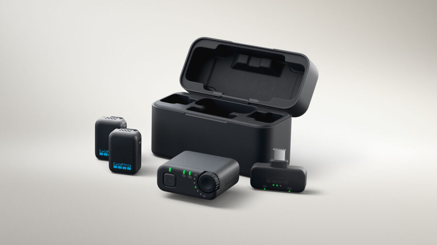 The GoPro wireless mic system. Image credit: GoPro