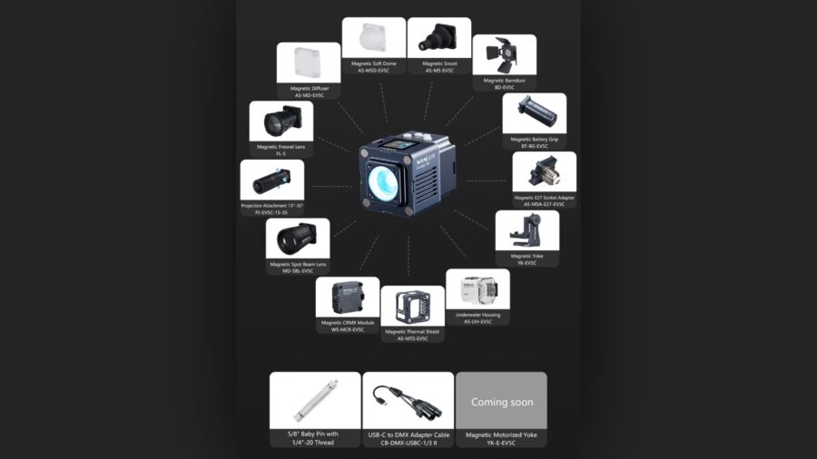 Evoke 5C full accessory list
