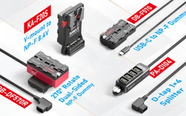 SWITが、回転式デュアルダミーバッテリーと3つの新アクセサリーでNP-F電源ラインを拡充