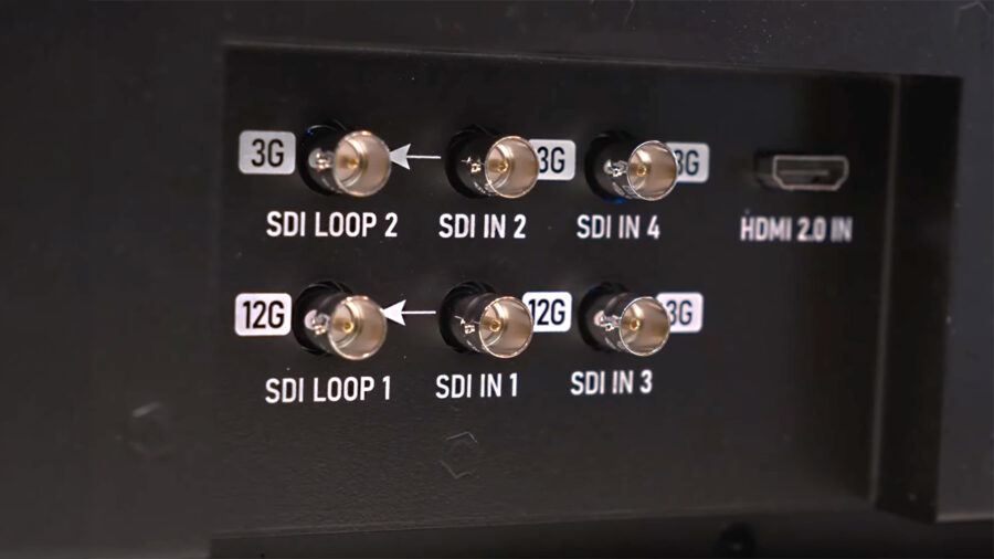 SWIT X21 SDI inputs