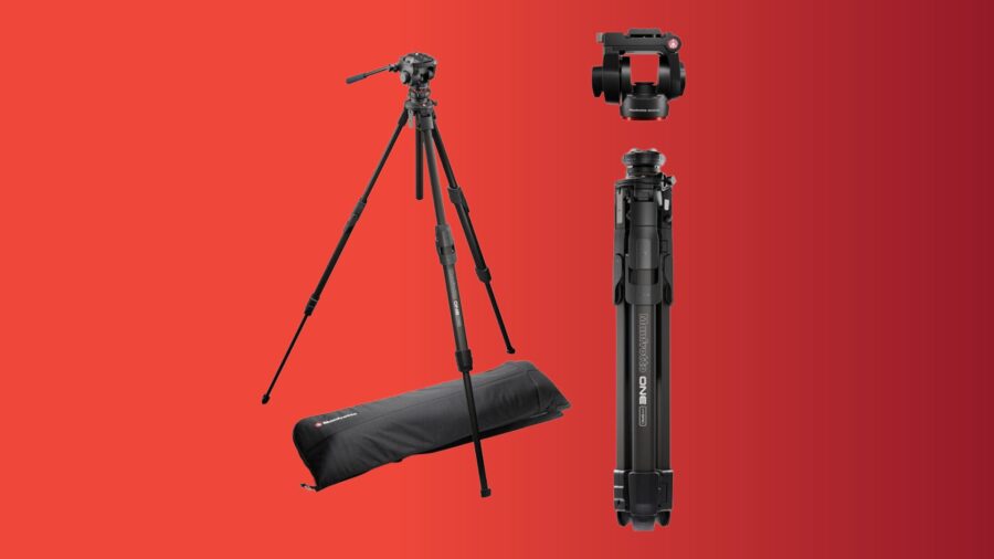 Manfrotto ONE Hybrid Tripod and 500X Fluid Head