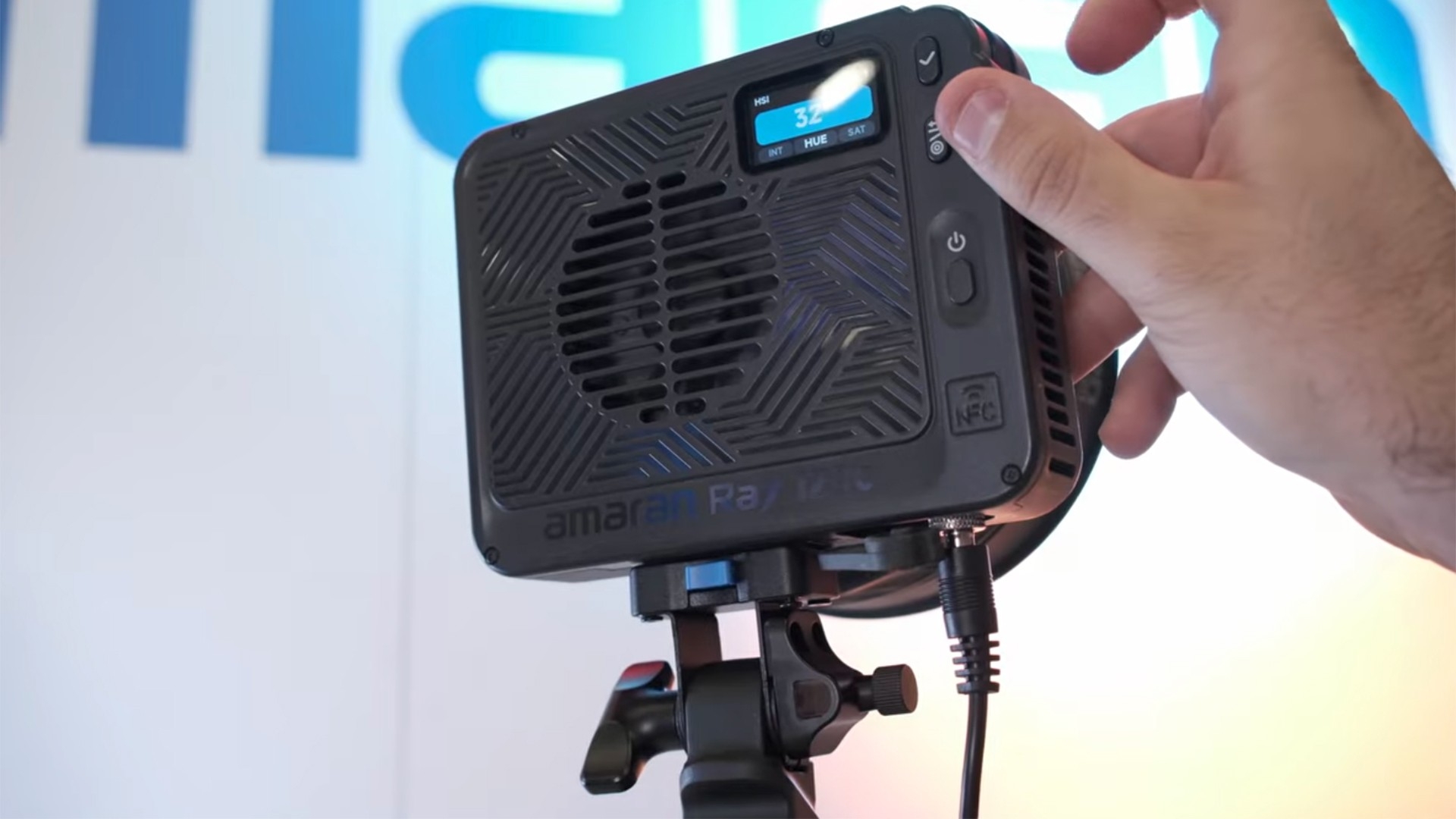 amaran Ray 120c Teased - Compact 120W COB, V-Mount Accessory | CineD
