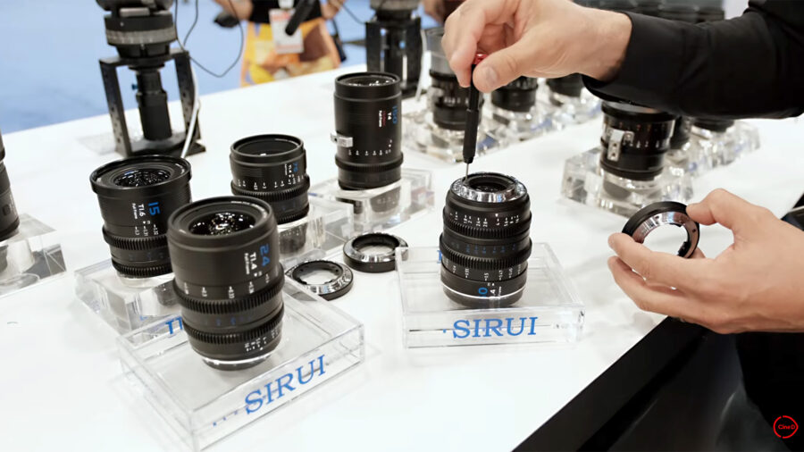 SIRUI VP1 user-interchangeable mount system.