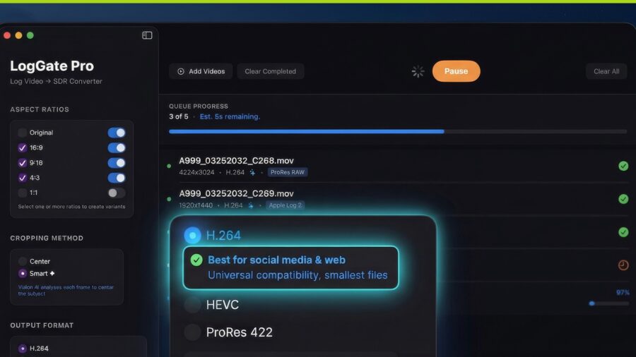 Smart codec selection