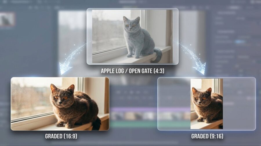 Smart framing with AI