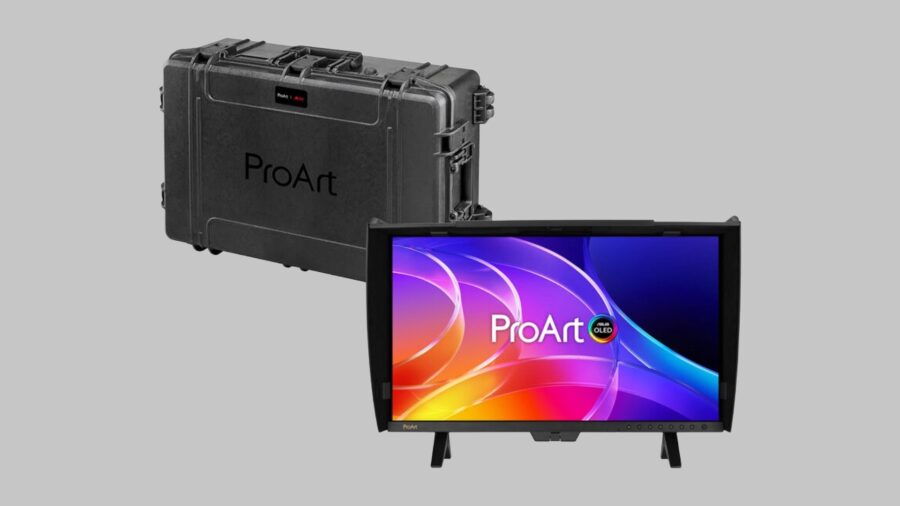 ASUS ProArt PA27USD bundle. The display, together with a rugged case