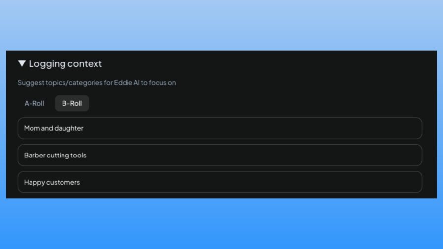 Logging context 