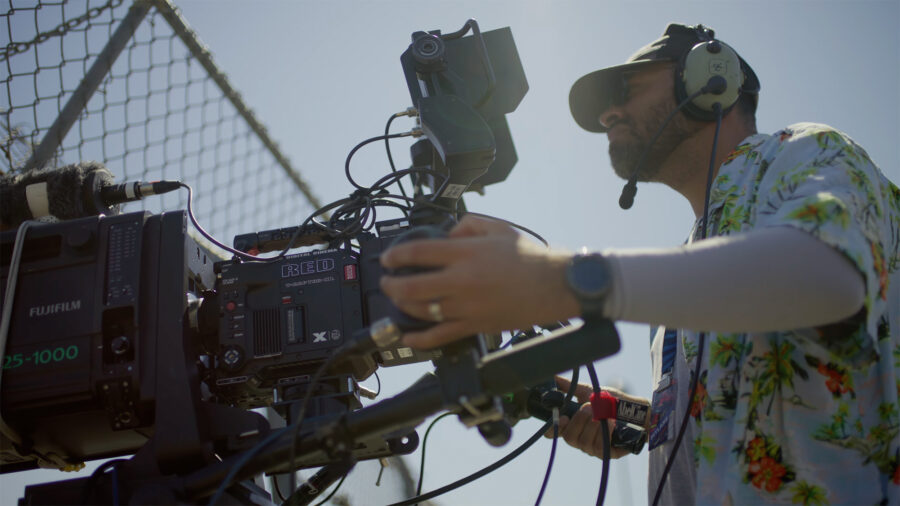 RED V-RAPTOR XL [X] in a broadcast configuration