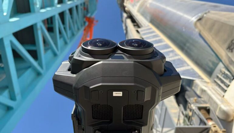 Graban el Lanzamiento de un Cohete con Apple Immersive Video y la URSA Cine Immersive