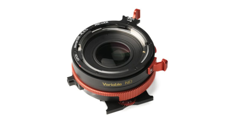 KIPON Drop-In Variable ND PL Mount Adapter with Mamiya 645-PL 0.7x Pro Lock speedbooster