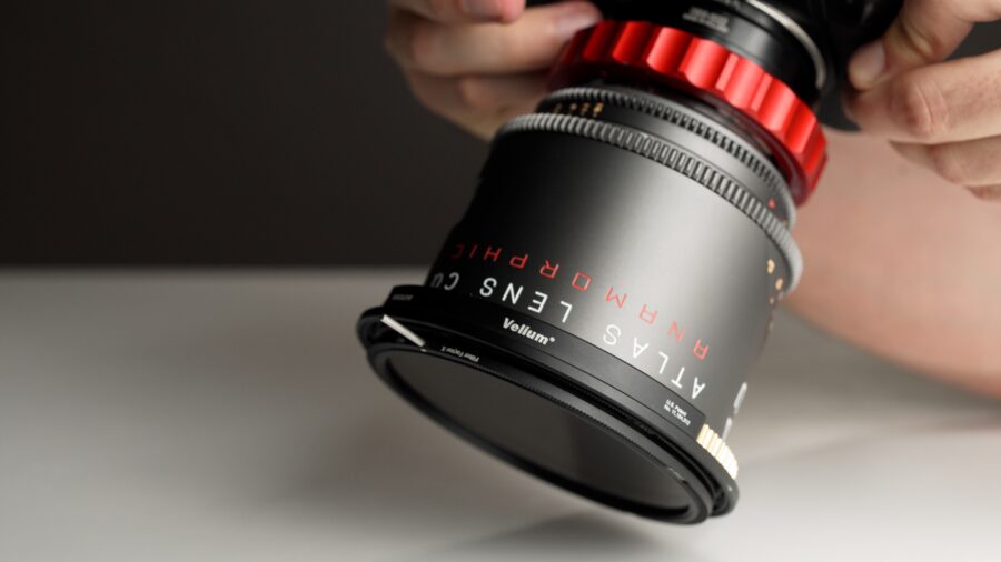 Screwing the 86mm vari-ND filter was not always easy