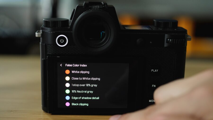 Leica SL3-P False-color index