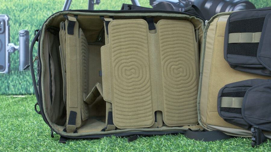 SmallRig backpack secure storage.