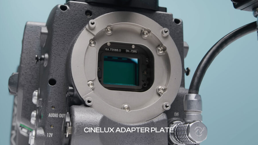 The CINELUX Adapter Plate for the ARRI ALEXA Classic / XT / SXT