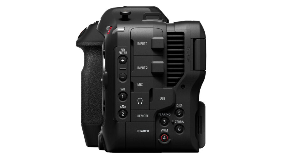 Canon EOS C70 input ND filter