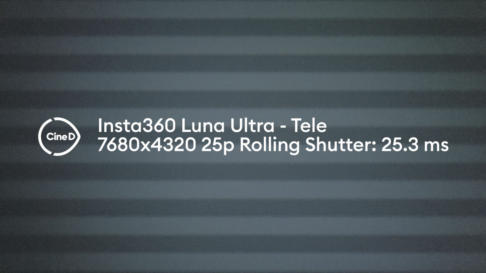 Insta360 Luna Ultra Lab Test: Rolling Shutter, Dynamic Range and ...