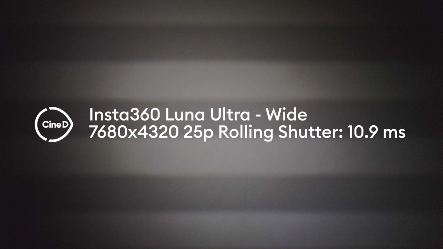 Insta360 Luna Ultra Lab Test: Rolling Shutter, Dynamic Range and ...
