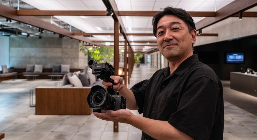 Takuro Ema-san, a senior manager at Sony