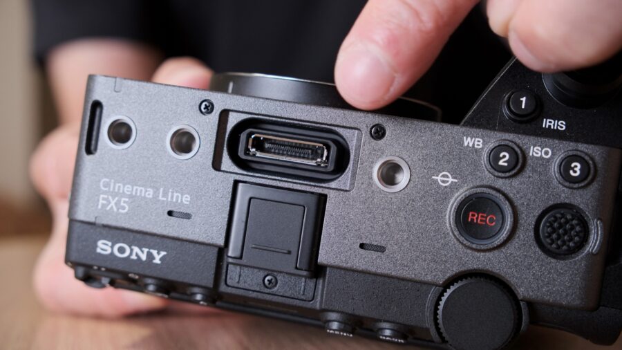 One will have to choose between the EVF or audio handle
