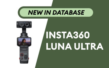 Insta360 Luna Ultra - Newly Added to Camera Database