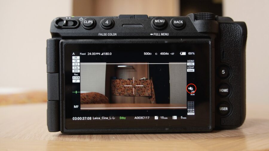 Stabilization won't work in anamorphic mode