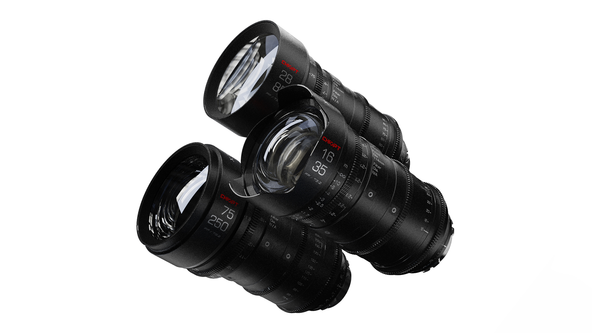 シネマレンズ 16mm 25mm 35mm T2.2 3本セット CHIOPTがXTREME ZOOM 16-35mm T3.2 レンズを発表 | CineD