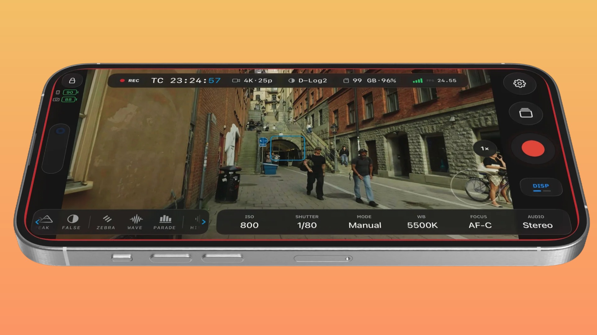 OpenPocketCine Adds Pro Scopes and LUTs to DJI Osmo via iPhone