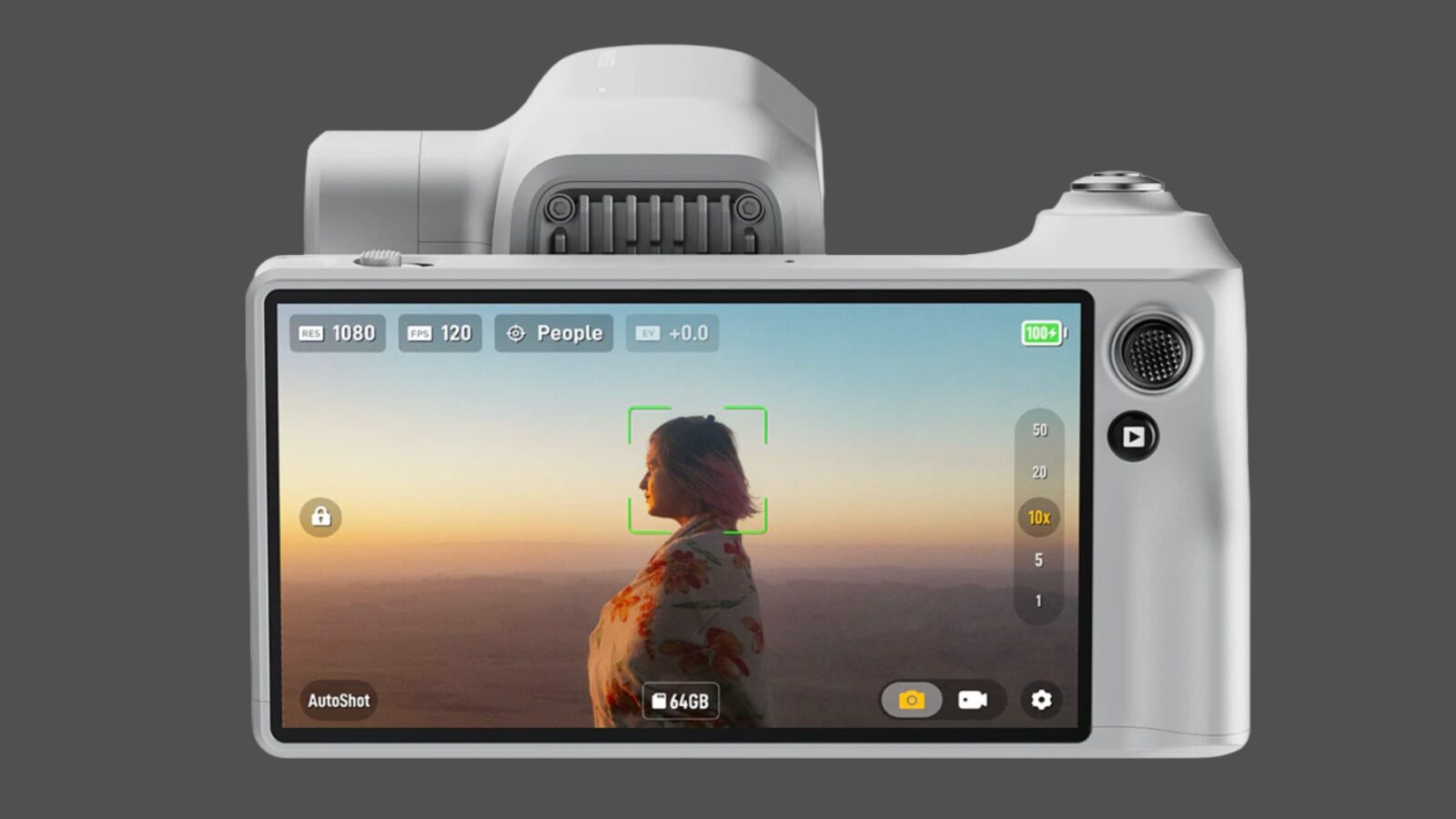 Camera Behind Subject RocXZoom Heading to Kickstarter – Robotic 50x Zoom Camera With AI ...