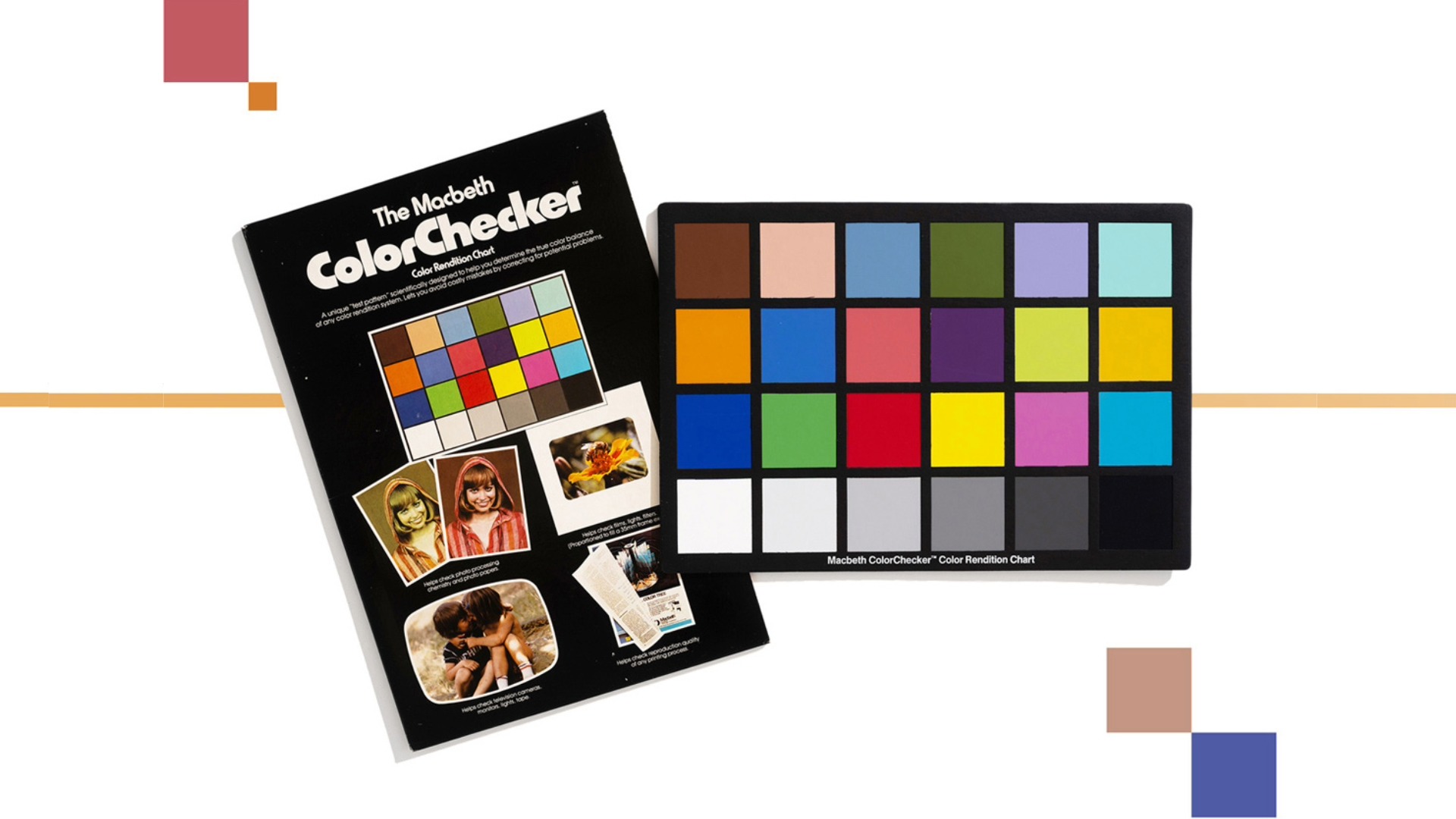 Calibrite ColorChecker Turns 50 – 1976 Macbeth Chart, 24 Patches