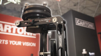 Presentan el Cartoni Lambda 15 - Cabezal nodal compacto, capacidad de carga de 15kg y compatibilidad con encoders